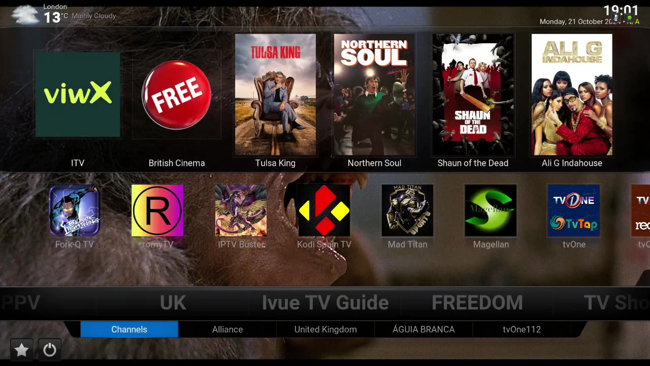 How to add a Favourites Widget in the Freedom Kodi Build