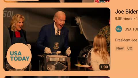 Joe Biden Serves Mashed Potatoe