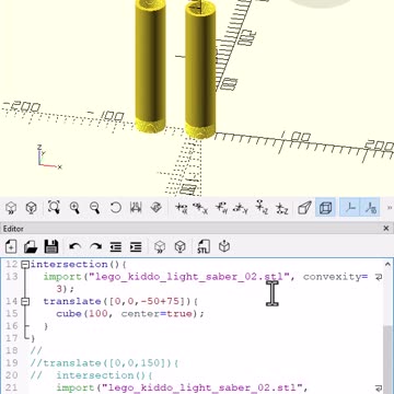 OpenScad: Slice and Grow