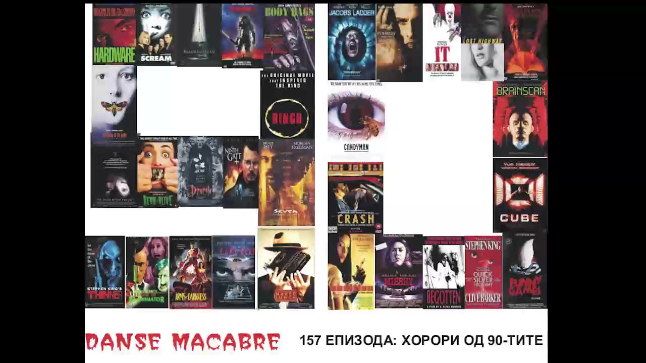 Danse Macabre (157 Izdanie) Horor Od 90tite 16 10 2013@KANAL 103