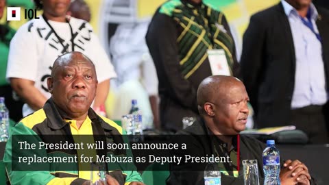 Watch: Watch: South Africa's Deputy President Resigns