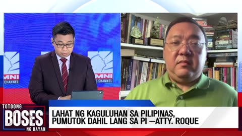 Lahat ng kaguluhan sa Pilipinas, pumutok dahil lang sa PI —Atty. Roque