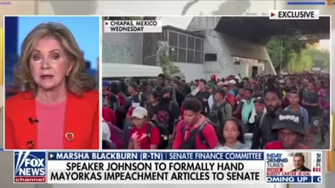 Chuck Schumer is tabling the impeachment hearing of Alejandro Mayorkas