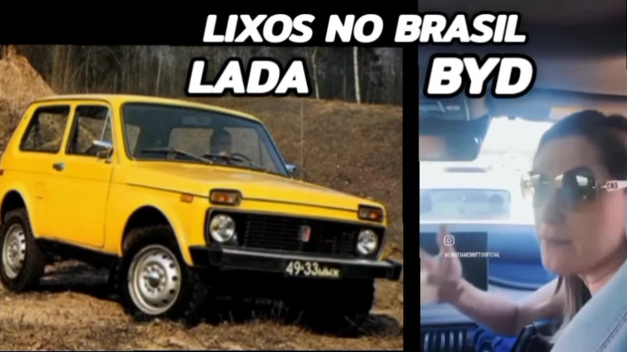 Entre os carros da BYD e uma charrete prefira a charrete pelo menos não vai ficar a pé!
