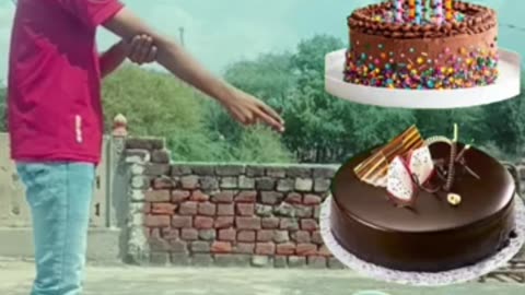 Birthday cake name new viral vfx magic video #vfx