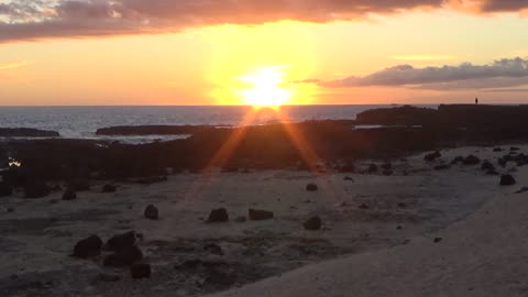 Kailua-Kona, HI — Wawaloli Beach Park - Sunset