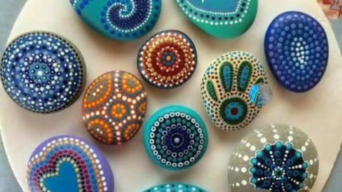 new top 100 awesome pebble rock painting ideas