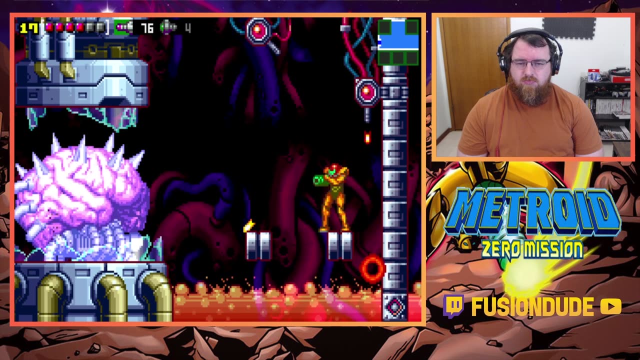 Raging on Mother Brain Fight - Metroid Zero Mission