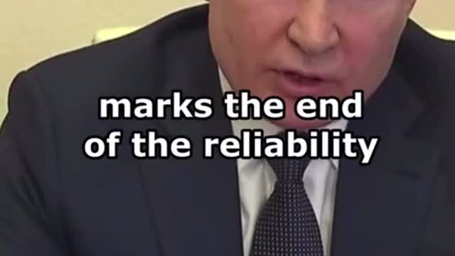 Putin is warning of the reserve currency 'cancel culture'