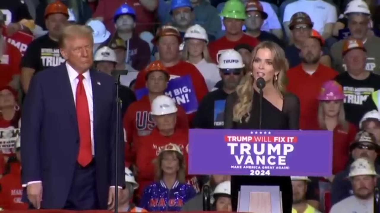 Megyn Kelly Joins Trump at His Final PA Rally of 2024 and Explains Why She's Supporting Him