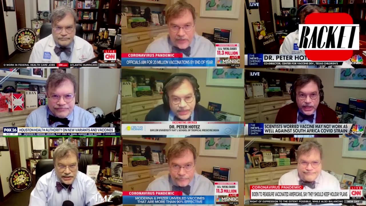 PETER HOTEZ~ VAXX EXPERT MATT ORFALEA ~THE GREAT DOUBLE TALKING VAXX SCIENTIST