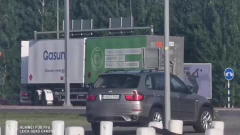 Large Truck near IKEA