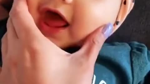 Cute Baby Video Dad playing with kid