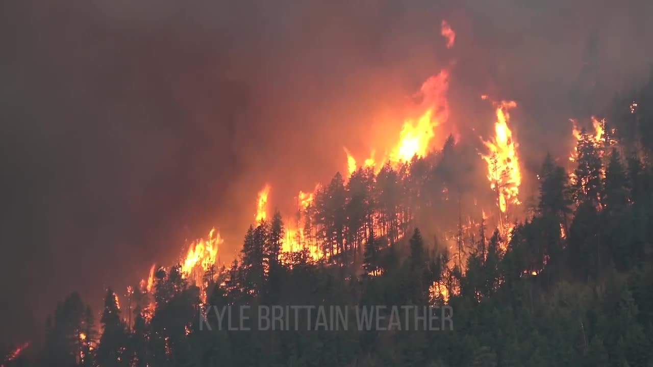 Terrifying night in the Okanagan Valley