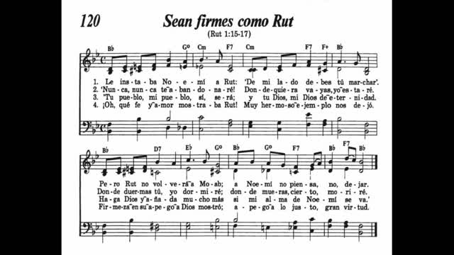 Sean firmes como Rut (Canción 120 de Canten Alabanzas a Jehová)