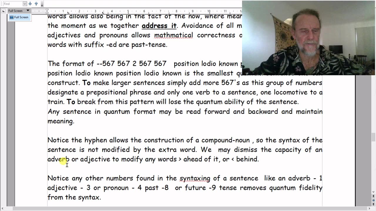 QUANTUM LANGUAGE PONDER