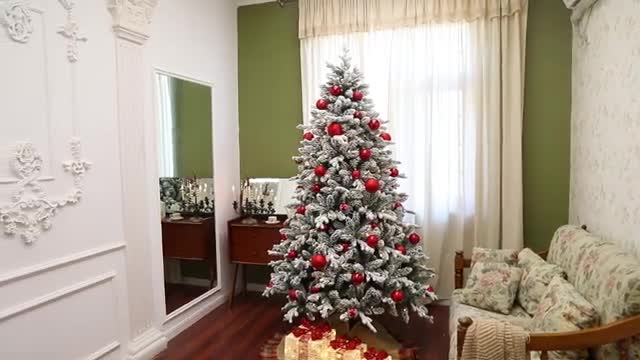 HOW DECORATE A ROMANTIC CHRISTMUS TREE ?❤️