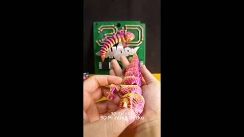 Nothing but have 3 Gecko by 3D Printing 3D Shark