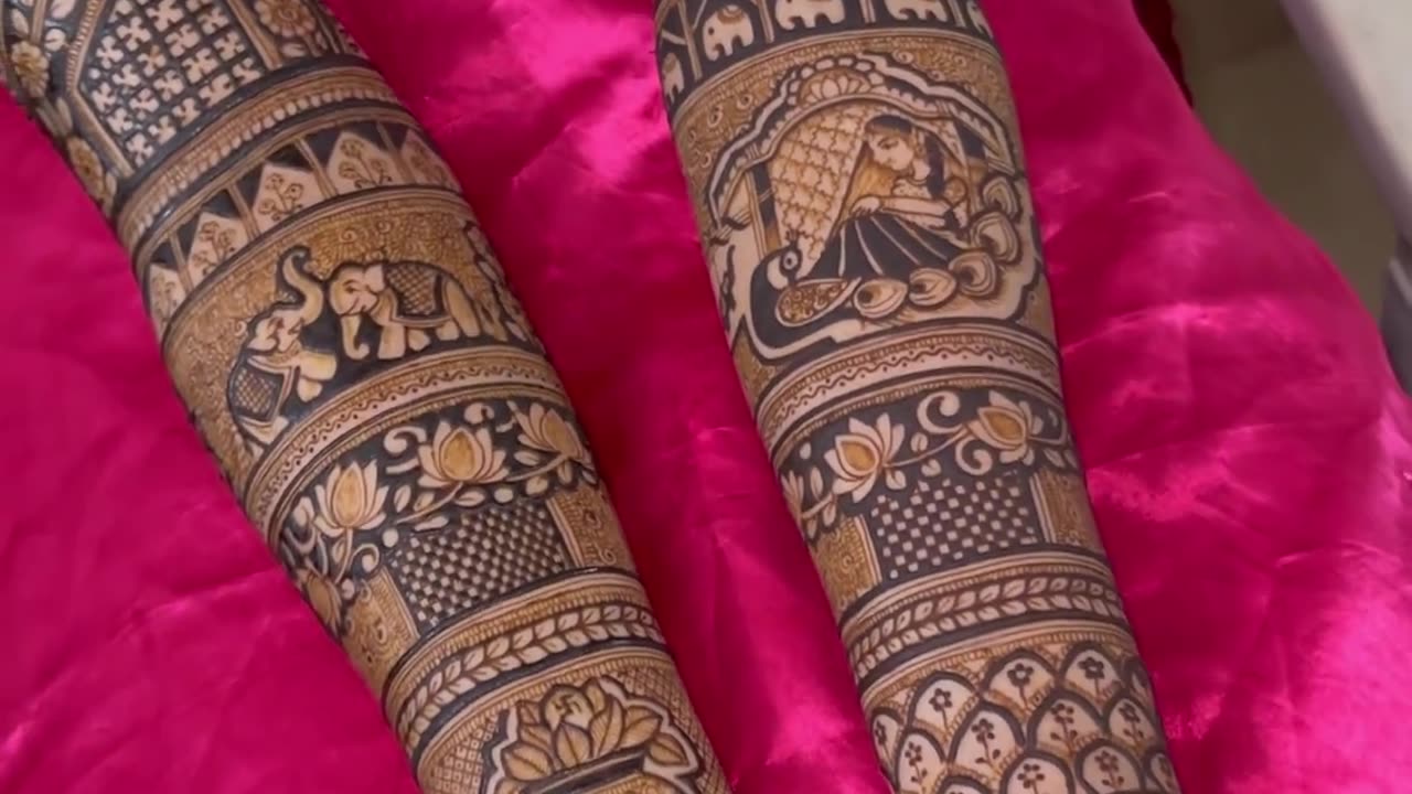 Mehndi art and design ideas for hand