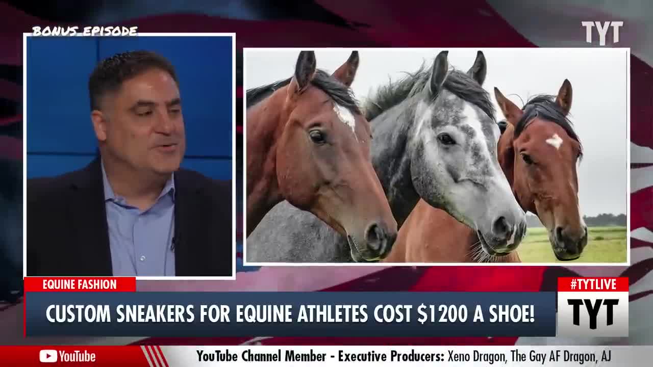 Rich People Are Now Buying $1,200 Air Jordans For Their Horses