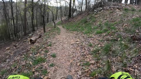 Whirlpool Mountain Bike Trail, River Mountain Park, Little Rock, Arkansas