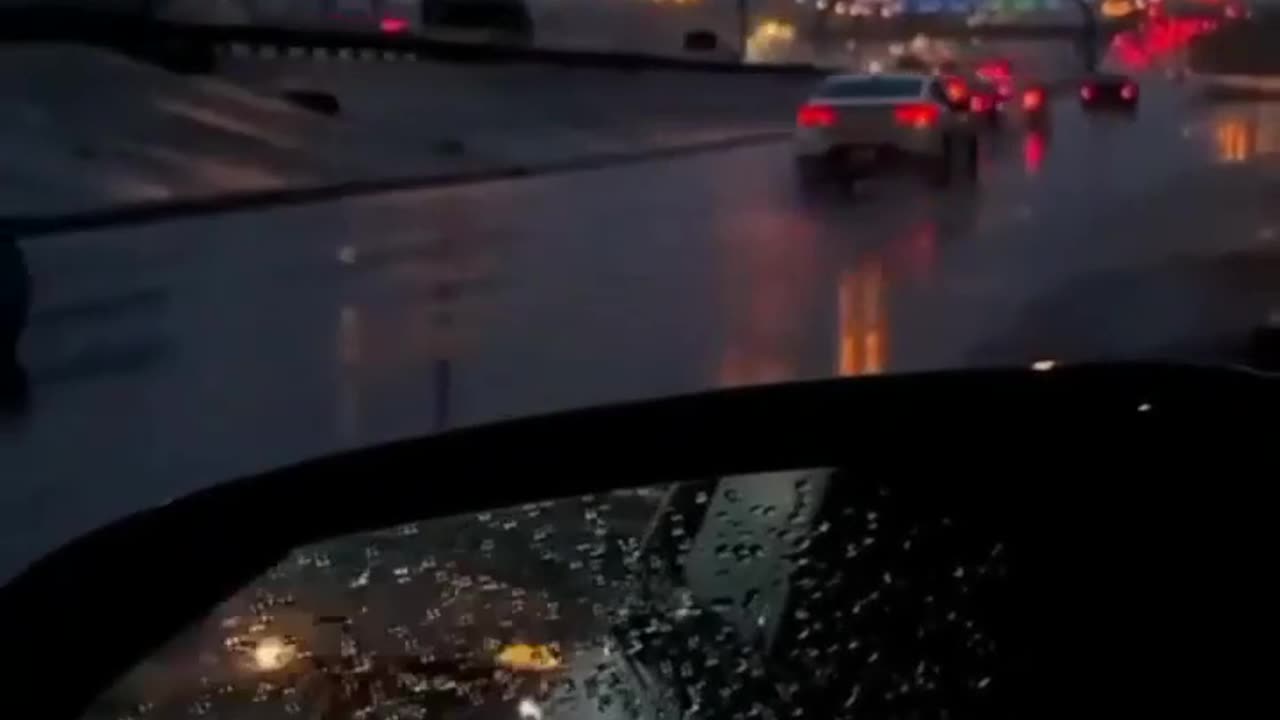 Rainy Evening Drive