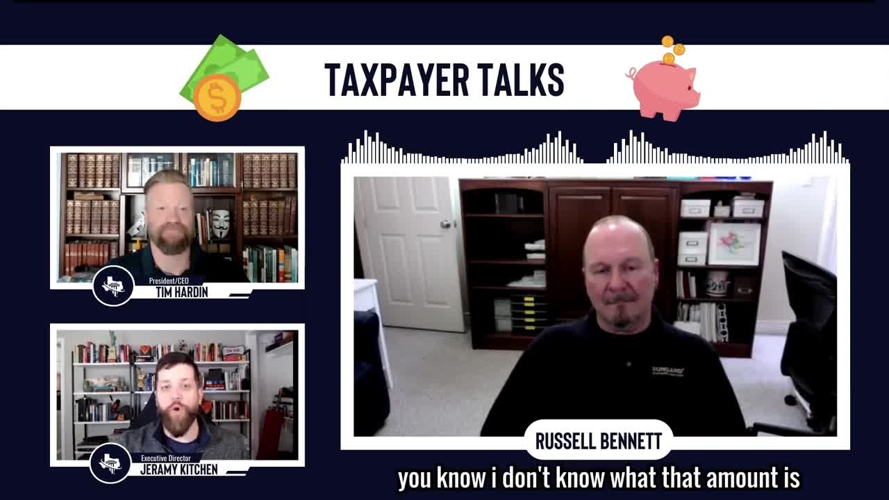 𝗧𝗔𝗫𝗣𝗔𝗬𝗘𝗥 𝗧𝗔𝗟𝗞𝗦: Bonus Episode - Russell Bennett, Eliminate Property Tax