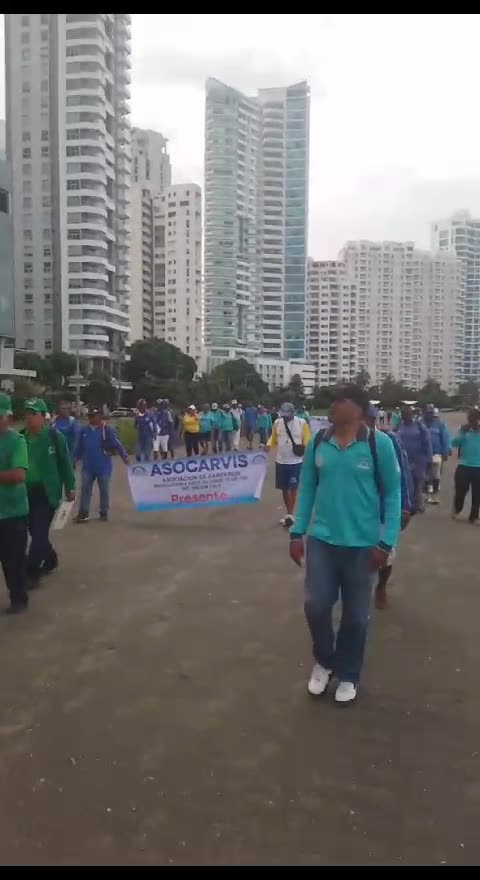 Carperos salieron a marchar este 25 de octubre