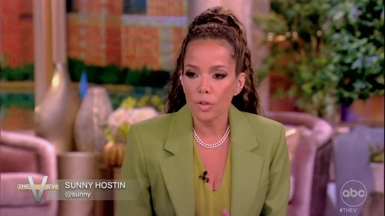 Sunny Hostin Compares Hamas Terrorists To The Proud Boys