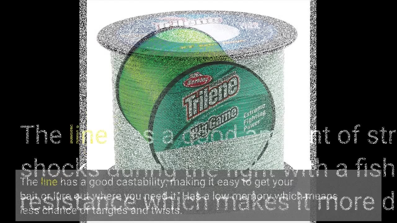 Buyer Comments: Berkley Trilene Big Game, Green, 10lb 1371m Monofilament Fi...