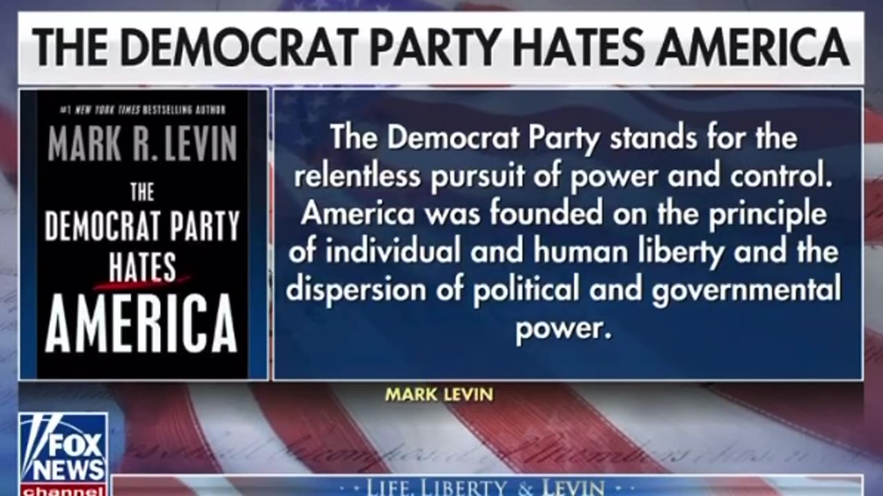 Is the democrat party succeeds The American experiment will have failed