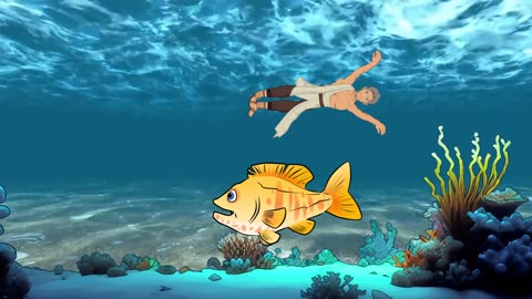 Ammon underwater