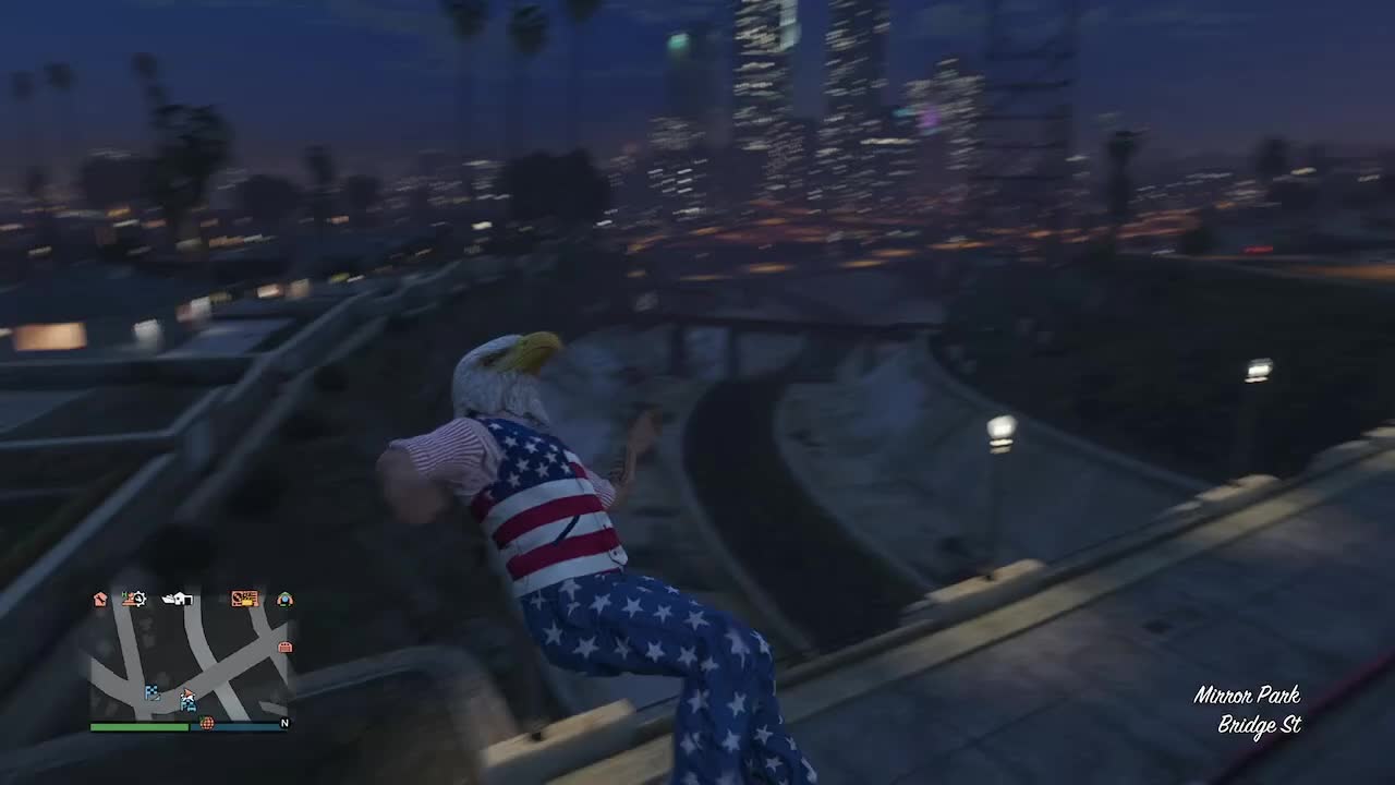 GTA Online - Non Flying Man Eagle