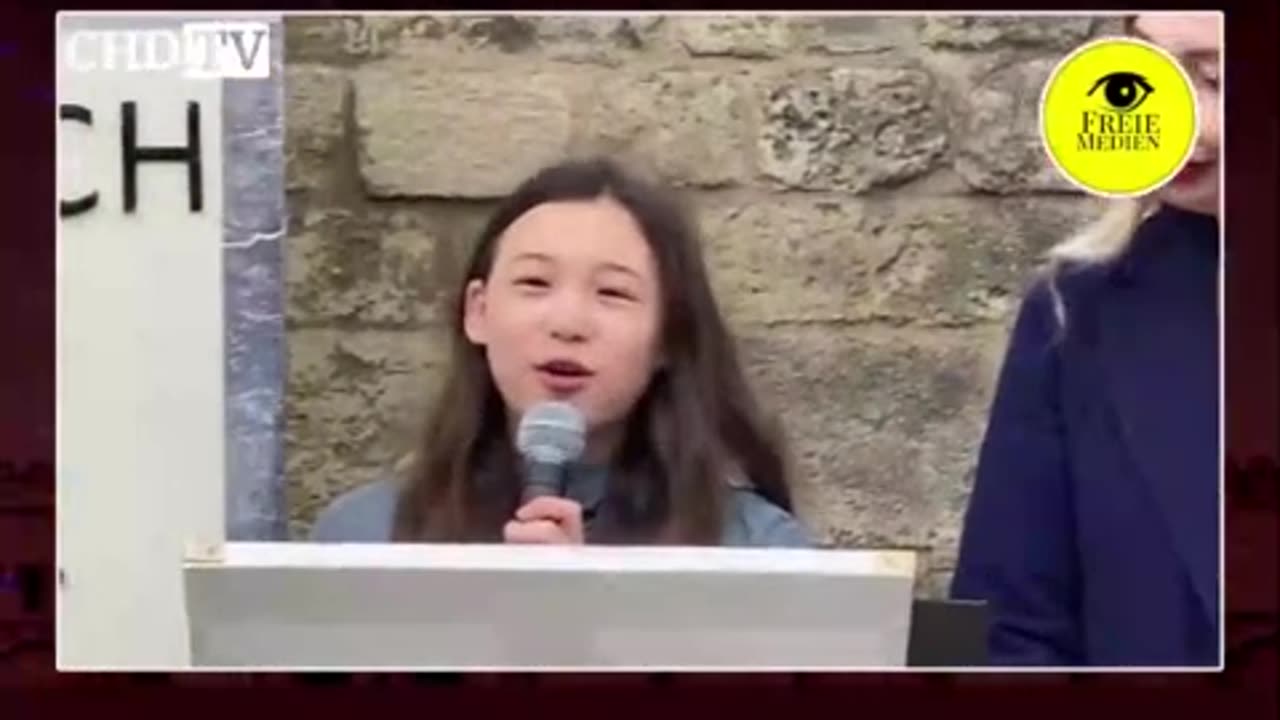 The Anti-Greta Thunberg, God bless this young girl!