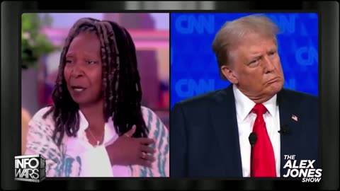 HILARIOUS! Watch Whoopie Goldberg put on her Clown Nose for Biden (Clip)