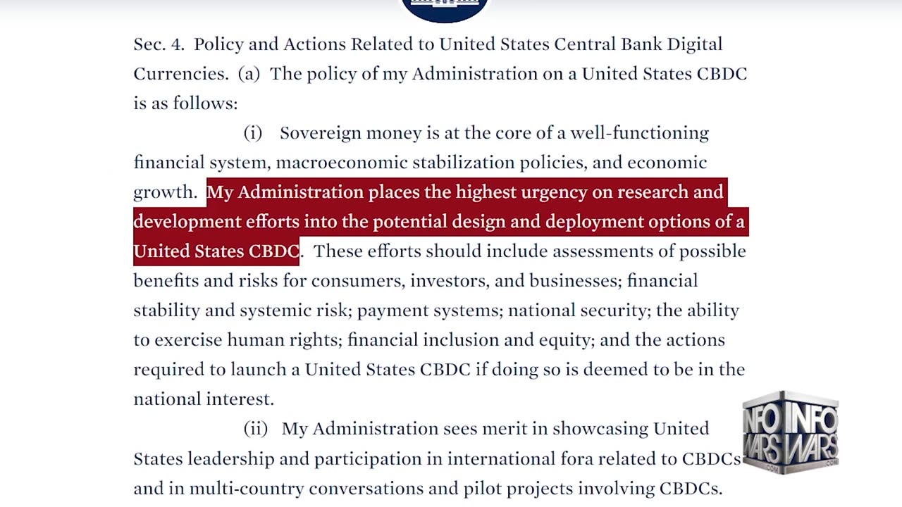 Joe Biden Shill Man For The NWO Initiative