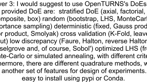 Design of Experiments DoE in Python