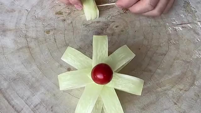 fruit decoration-04, craft video, homemade, DIY video