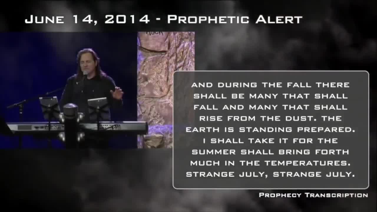 Kim Clement - Strange things are going to happen... Prophetic Alert (June 14, 2014)