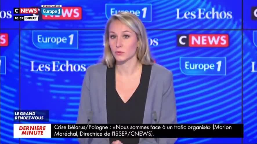 ▶ EXTRAIT-RQ + LIENS parus (14 nov 2021) : Marion Maréchal - Le vaccin ne protège pas...