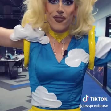 Quebec Canada drag queen weatherman