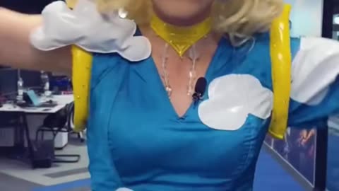 Quebec Canada drag queen weatherman