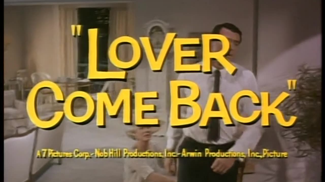 LOVER COME BACK (1961) trailer DORIS DAY-ROCK HUDSON