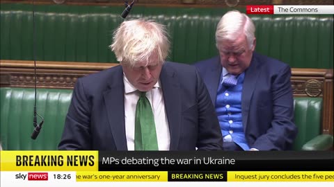 Boris: "Russia Is Running Low On Weapons."