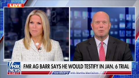 Matt Whitaker on The Story with Martha MacCallum Fox News 08.09.2023