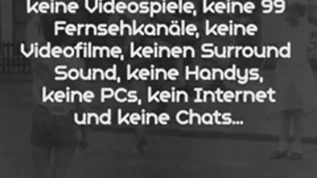 Dass wir überlebt haben!