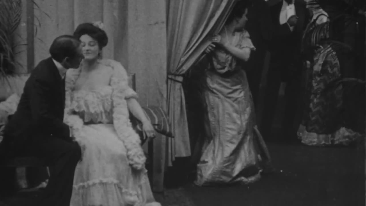A Ballroom Tragedy (1905 Original Black & White Film)