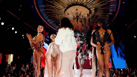 "Sandi's Angel Full Show in Slow Motion | New York Fashion Week 2024"