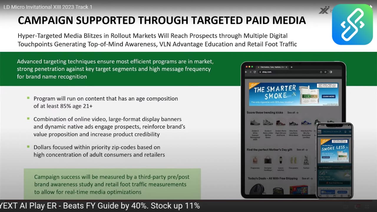 Post-Market Wrap + XXII Live Stream from LD Micro!