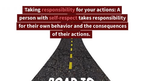 self respect
